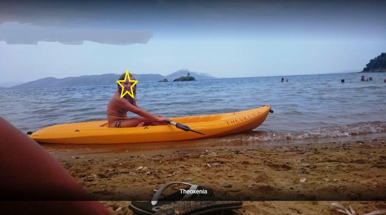 Appartamento Theoxenia Pteleós Esterno foto